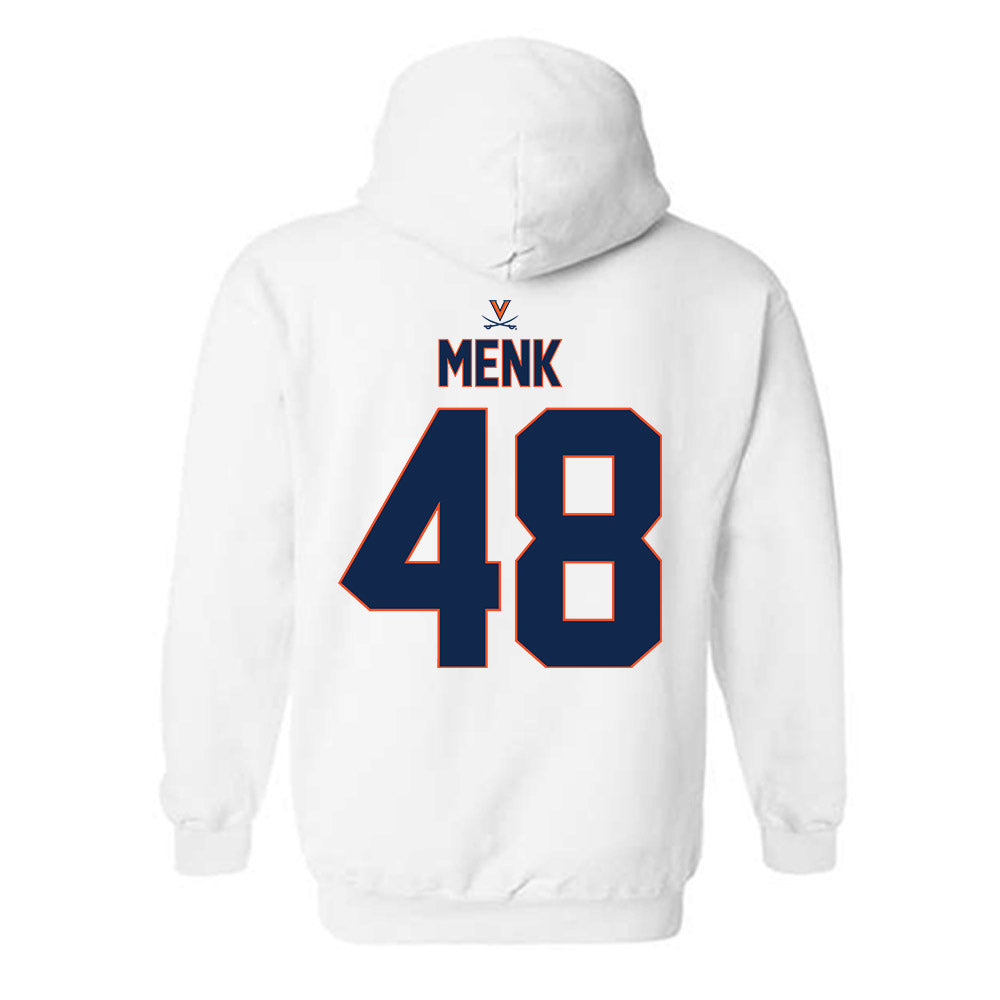 Virginia - NCAA Baseball : Patric Menk - Replica Shersey Hooded Sweatshirt