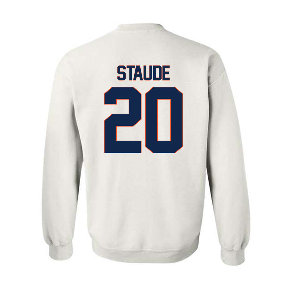 Virginia - NCAA Women's Soccer : Talia Staude - Replica Shersey Crewneck Sweatshirt