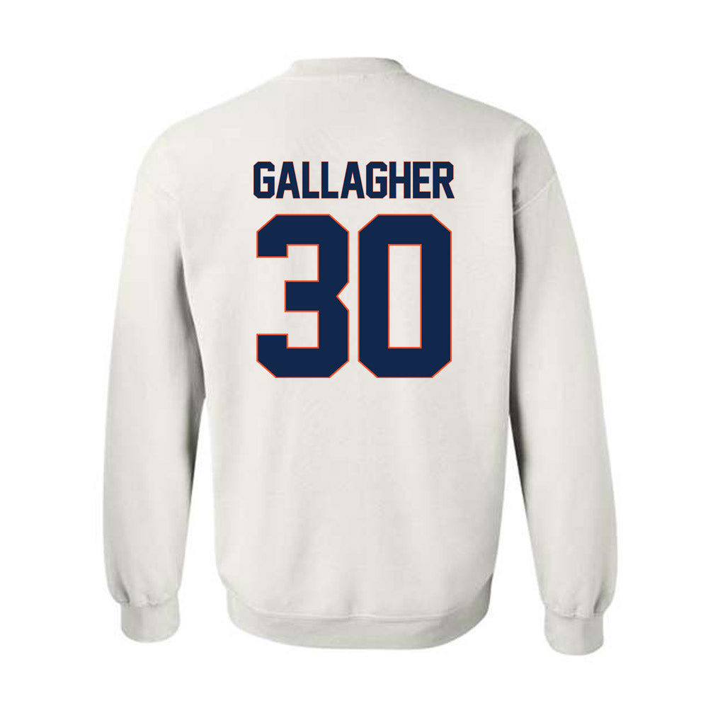 Virginia - NCAA Men's Soccer : Colin Gallagher - Replica Shersey Crewneck Sweatshirt