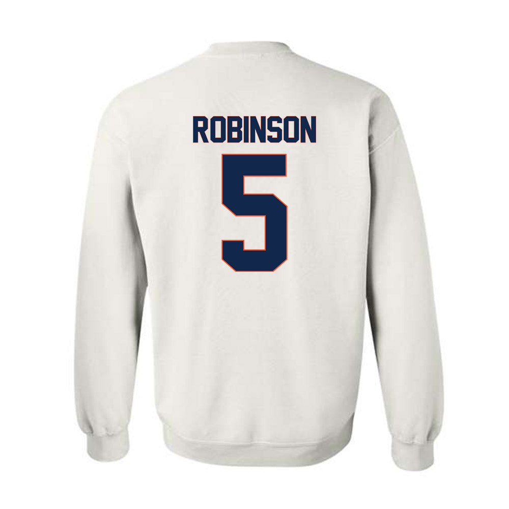 Virginia - NCAA Football : Kamren Robinson - Replica Shersey Crewneck Sweatshirt