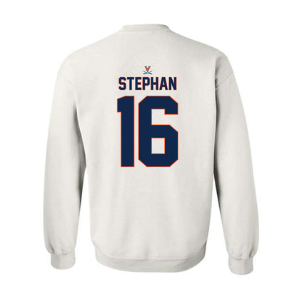 Virginia - NCAA Baseball : Anthony Stephan - Replica Shersey Crewneck Sweatshirt