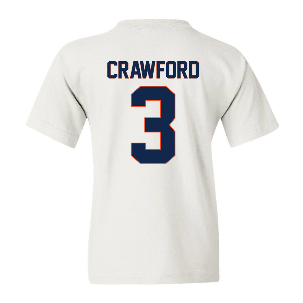 Virginia - NCAA Football : Delaney Crawford - Replica Shersey Youth T-Shirt