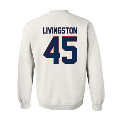 Virginia - NCAA Football : Aidan Livingston - Replica Shersey Crewneck Sweatshirt