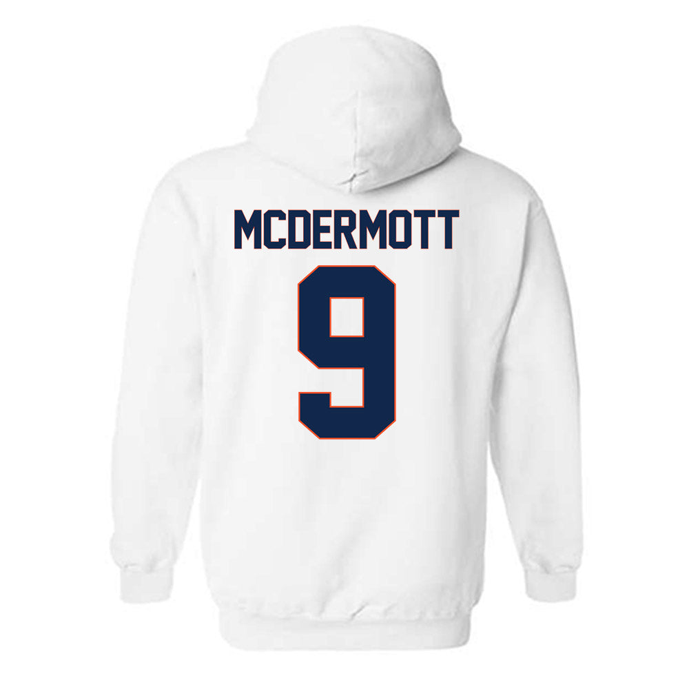 Virginia - NCAA Women's Soccer : Meredith McDermott - Replica Shersey Hooded Sweatshirt