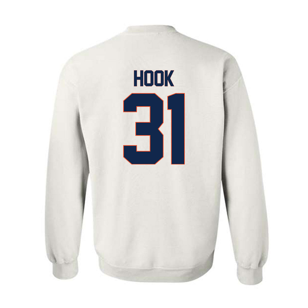 Virginia - NCAA Men's Lacrosse : Colin Hook - Replica Shersey Crewneck Sweatshirt