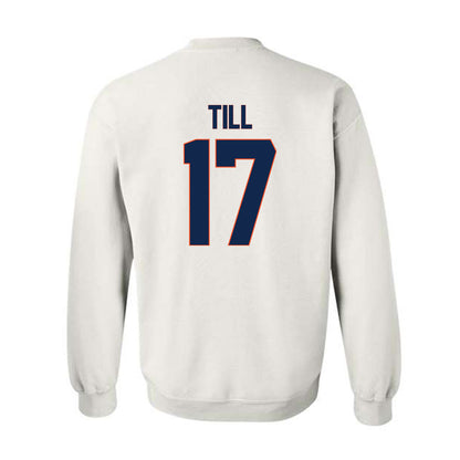 Virginia - NCAA Men's Lacrosse : Mack Till - Replica Shersey Crewneck Sweatshirt