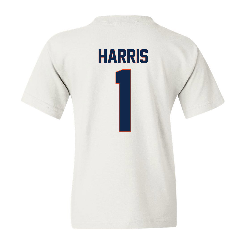 Virginia - NCAA Men's Basketball : Dante Harris - Replica Shersey Youth T-Shirt