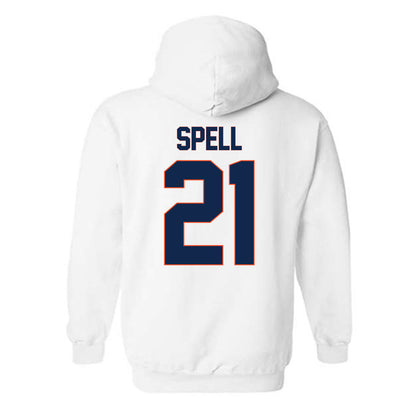 Virginia - NCAA Football : Landon Spell - Replica Shersey Hooded Sweatshirt