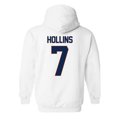 Virginia - NCAA Football : Mike Hollins - Replica Shersey Hooded Sweatshirt