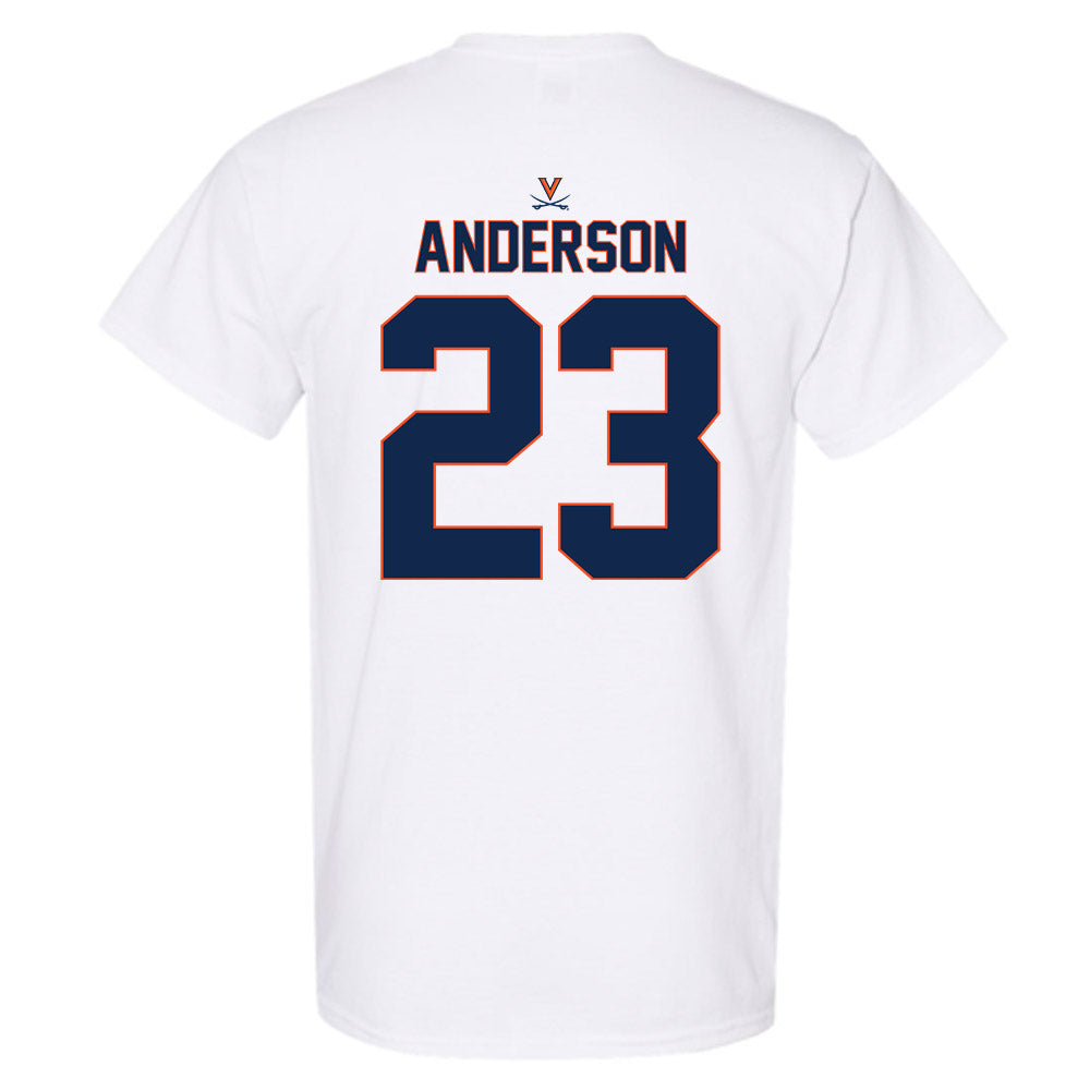 Virginia - NCAA Baseball : Ethan Anderson - Replica Shersey T-Shirt