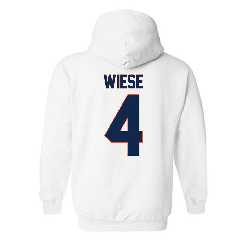 Virginia - NCAA Men's Soccer : Paul Wiese - Replica Shersey Hooded Sweatshirt