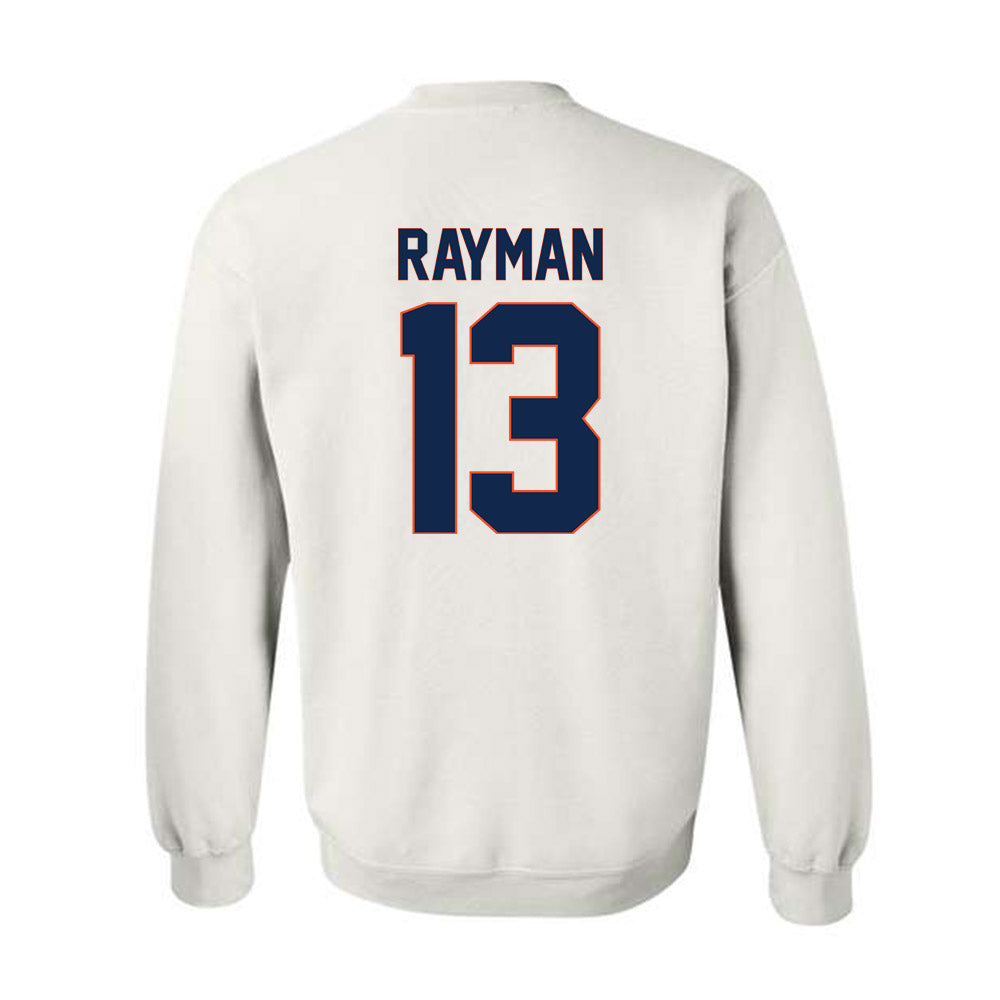 Virginia - NCAA Football : Jared Rayman - Replica Shersey Crewneck Sweatshirt