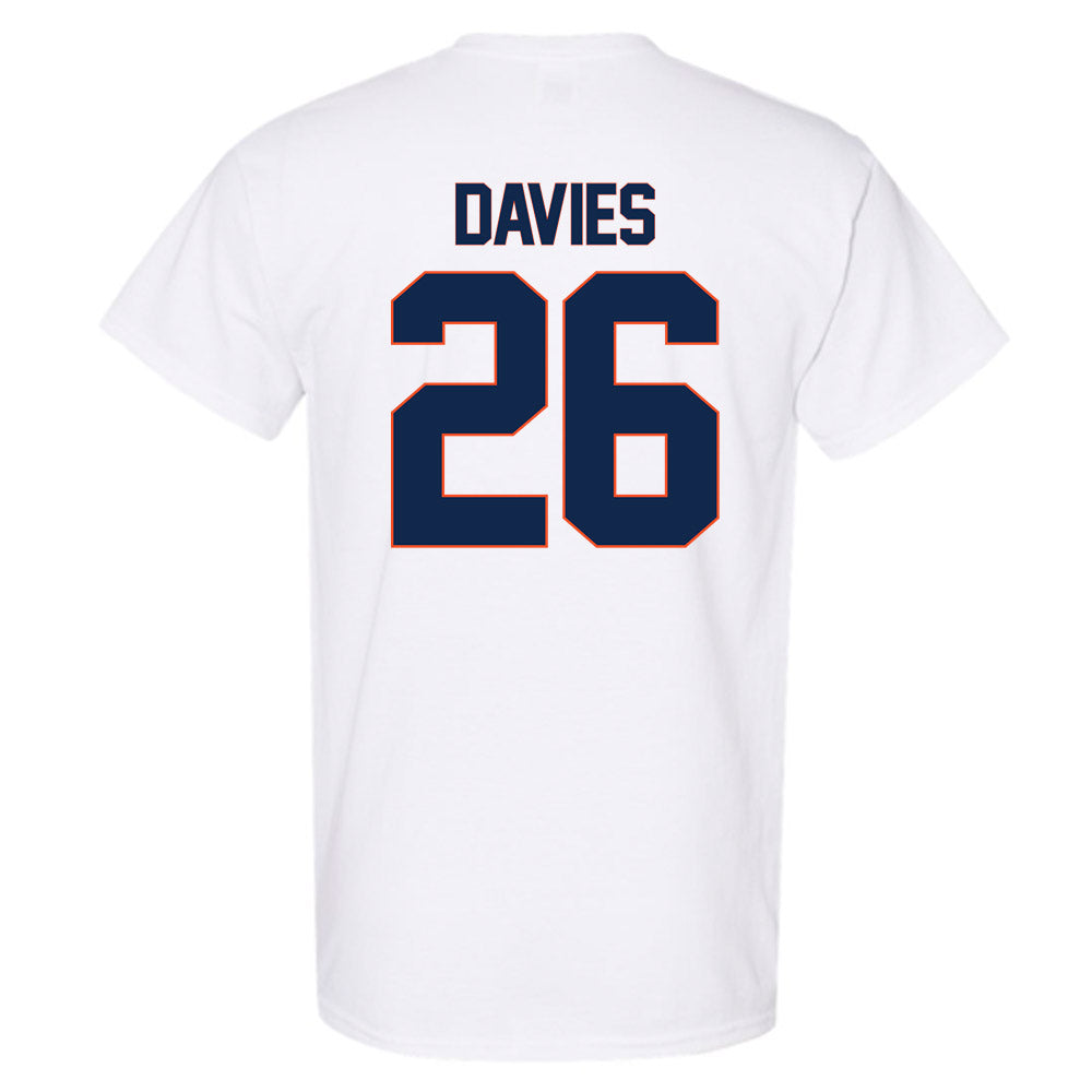 Virginia - NCAA Football : Ethan Davies - Replica Shersey T-Shirt