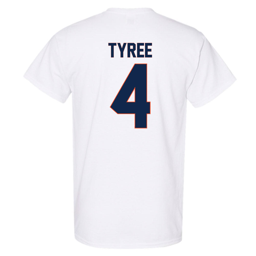 Virginia - NCAA Football : Chris Tyree - Replica Shersey T-Shirt