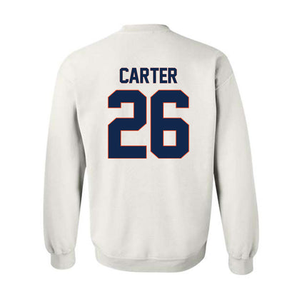 Virginia - NCAA Women's Soccer : Maya Carter - Replica Shersey Crewneck Sweatshirt