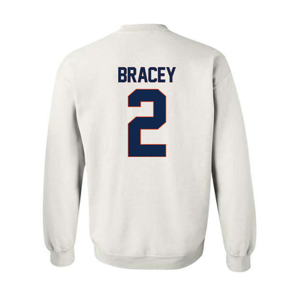 Virginia - NCAA Football : Stevie Bracey - Replica Shersey Crewneck Sweatshirt