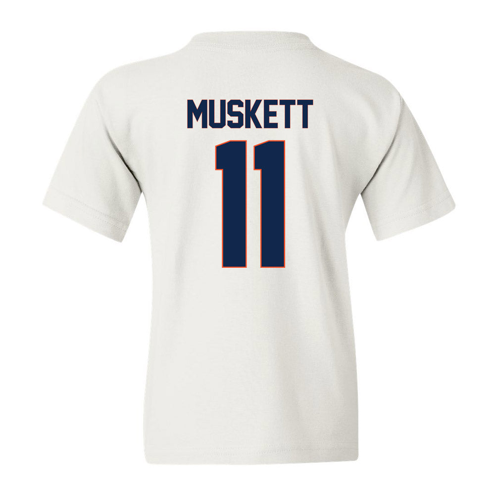 Virginia - NCAA Football : Tony Muskett - Replica Shersey Youth T-Shirt