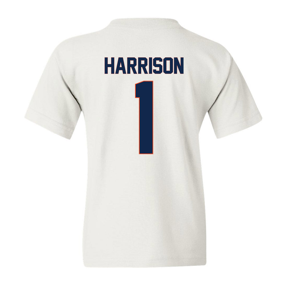 Virginia - NCAA Football : Suderian Harrison - Replica Shersey Youth T-Shirt