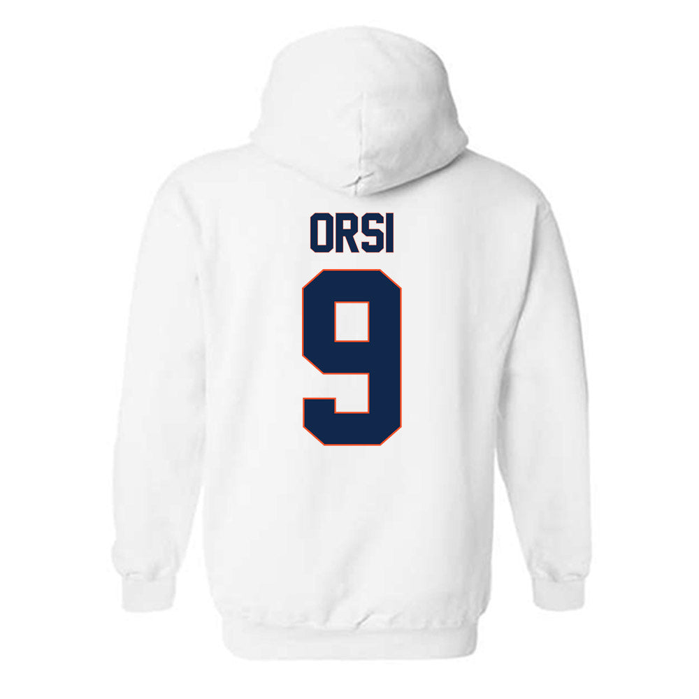 Virginia - NCAA Women's Field Hockey : Madison Orsi - Replica Shersey Hooded Sweatshirt