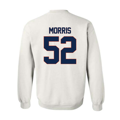 Virginia - NCAA Football : Nate Morris - Replica Shersey Crewneck Sweatshirt