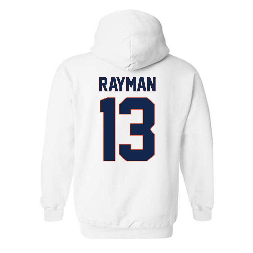 Virginia - NCAA Football : Jared Rayman - Replica Shersey Hooded Sweatshirt