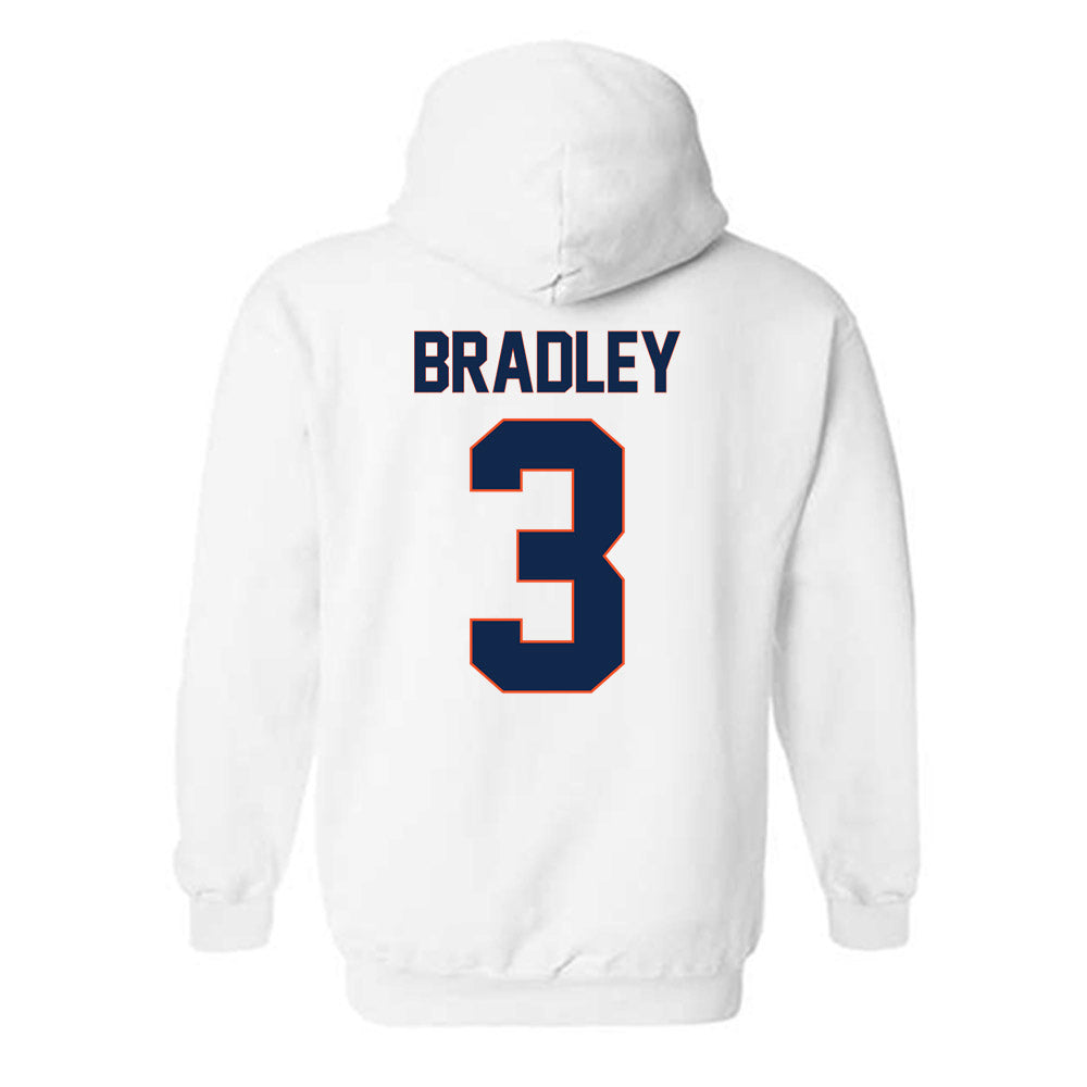 Virginia - NCAA Women's Soccer : Sophia Bradley - Replica Shersey Hooded Sweatshirt-1