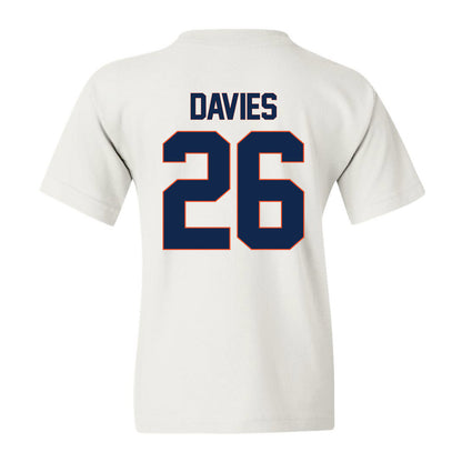 Virginia - NCAA Football : Ethan Davies - Replica Shersey Youth T-Shirt