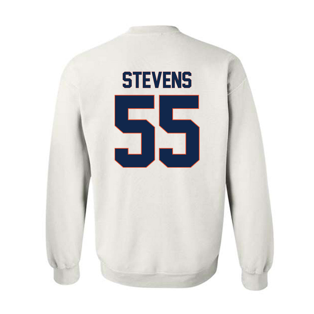 Virginia - NCAA Football : Brian Stevens - Replica Shersey Crewneck Sweatshirt