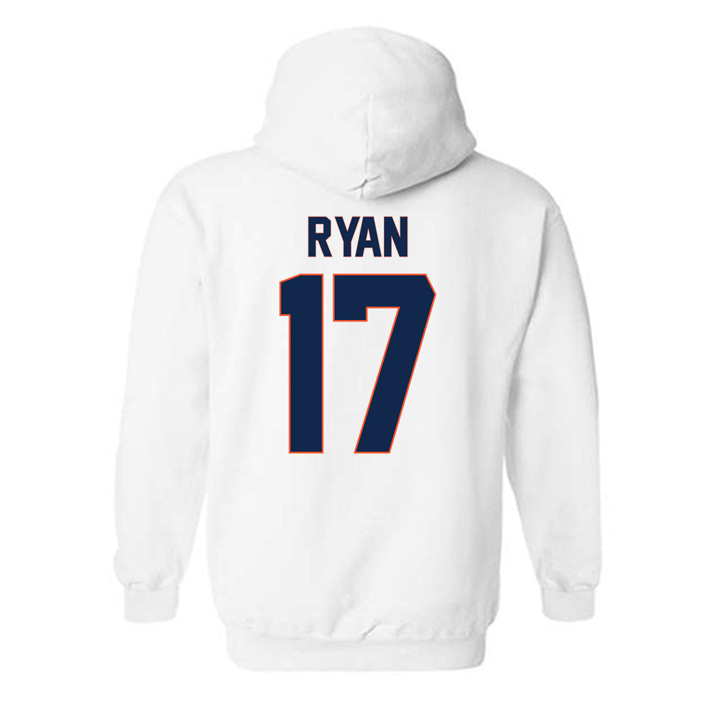 Virginia - NCAA Football : Aidan Ryan - Replica Shersey Hooded Sweatshirt