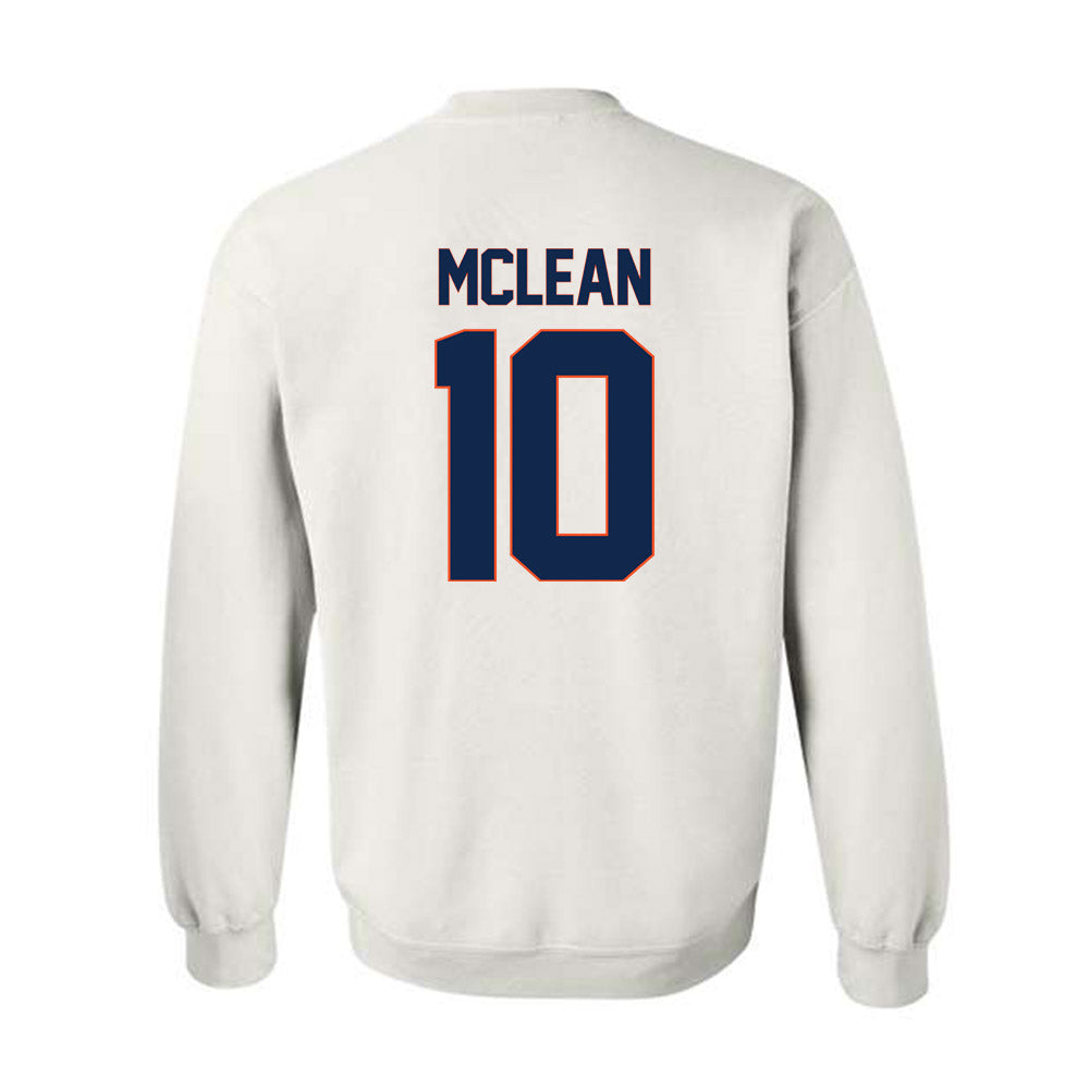 Virginia - NCAA Women's Basketball : Mir McLean - Replica Shersey Crewneck Sweatshirt