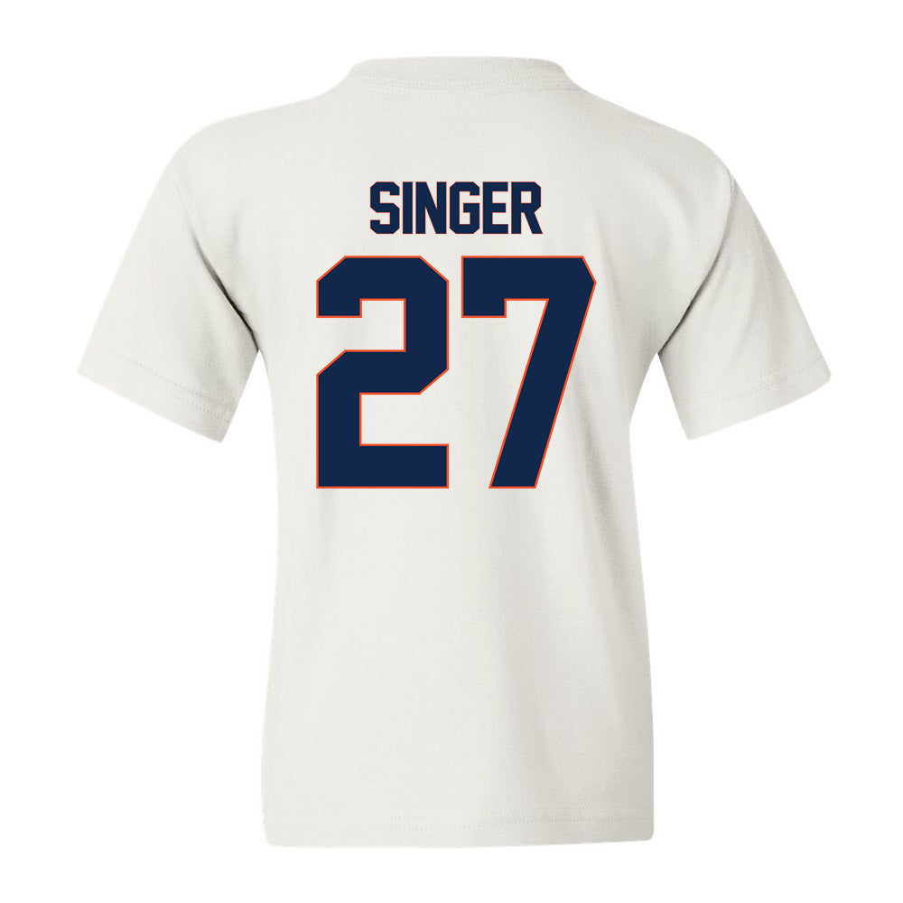 Virginia - NCAA Men's Soccer : Jack Singer - Replica Shersey Youth T-Shirt