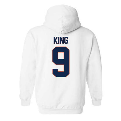 Virginia - NCAA Football : Coen King - Replica Shersey Hooded Sweatshirt