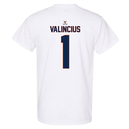 Virginia - NCAA Baseball : Tomas Valincius - Replica Shersey T-Shirt