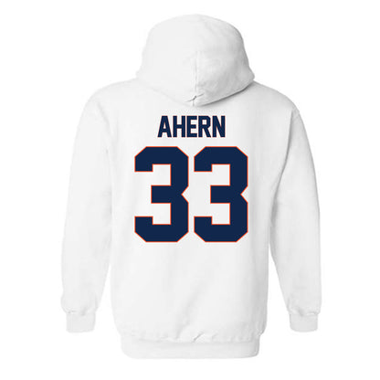 Virginia - NCAA Football : Josh Ahern - Replica Shersey Hooded Sweatshirt