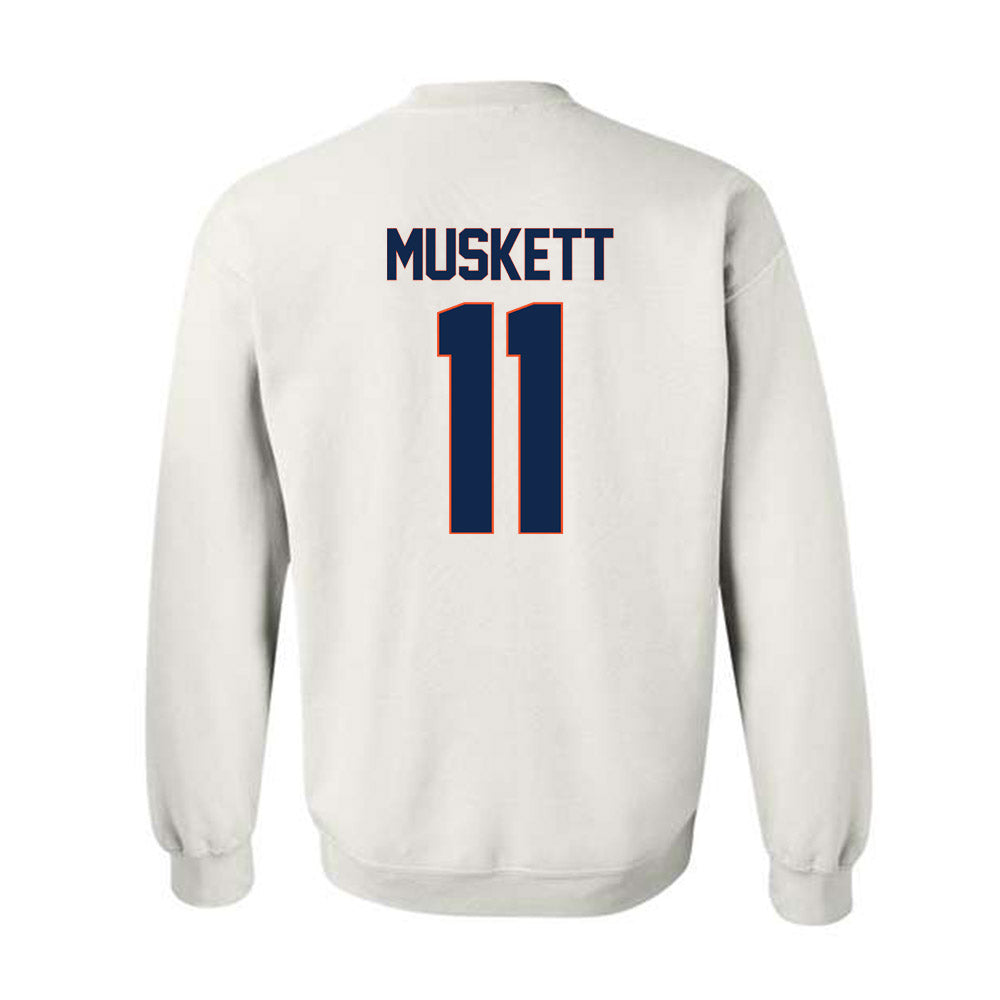 Virginia - NCAA Football : Tony Muskett - Replica Shersey Crewneck Sweatshirt