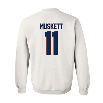 Virginia - NCAA Football : Tony Muskett - Replica Shersey Crewneck Sweatshirt