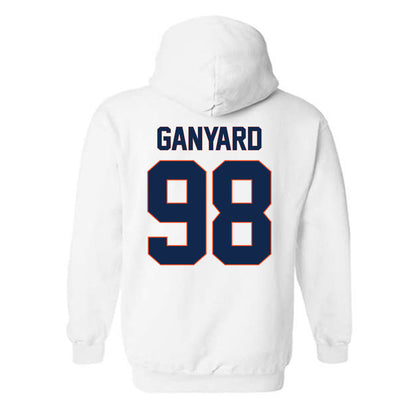 Virginia - NCAA Football : Matthew Ganyard - Replica Shersey Hooded Sweatshirt