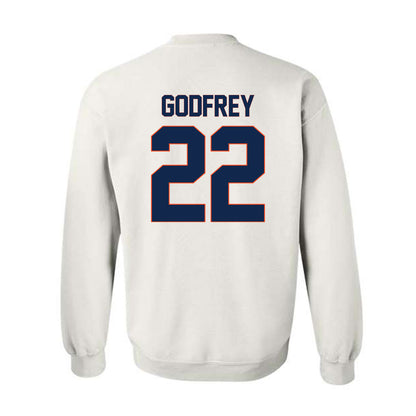 Virginia - NCAA Women's Soccer : Lia Godfrey - Replica Shersey Crewneck Sweatshirt