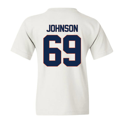 Virginia - NCAA Football : Luke Johnson - Replica Shersey Youth T-Shirt