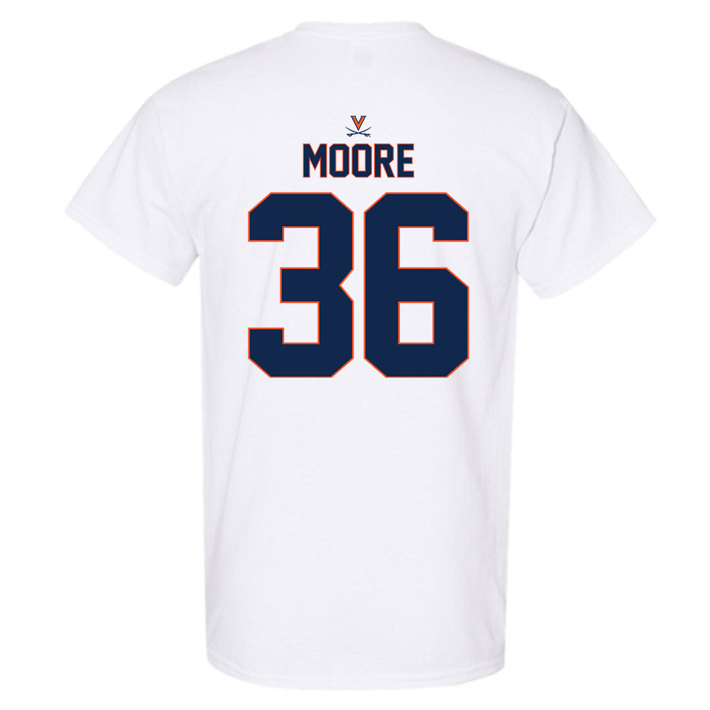 Virginia - NCAA Baseball : Bryson Moore - Replica Shersey T-Shirt