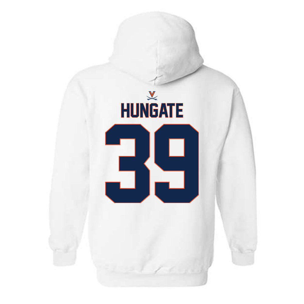 Virginia - NCAA Baseball : Chase Hungate - Replica Shersey Hooded Sweatshirt