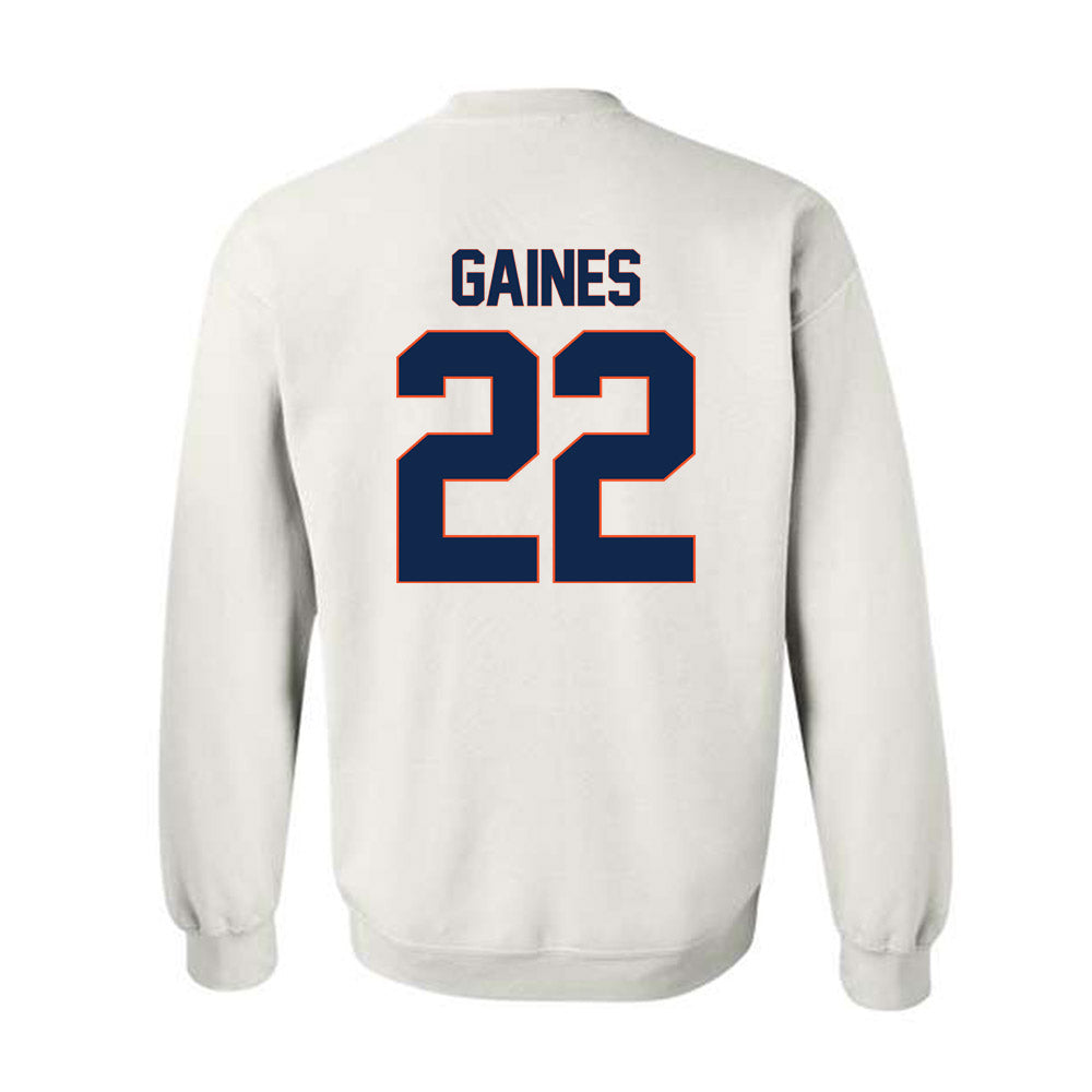 Virginia - NCAA Football : Elijah Gaines - Replica Shersey Crewneck Sweatshirt