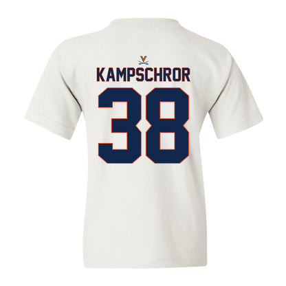 Virginia - NCAA Baseball : Dean Kampschror - Replica Shersey Youth T-Shirt