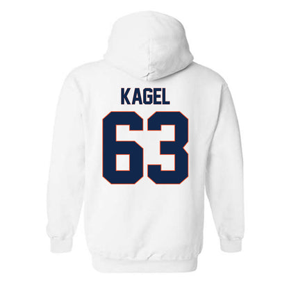 Virginia - NCAA Football : Joey Kagel - Replica Shersey Hooded Sweatshirt