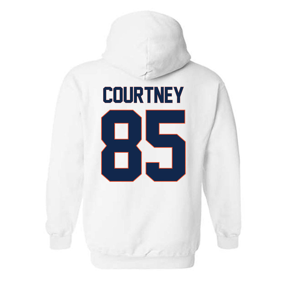 Virginia - NCAA Football : Kameron Courtney - Replica Shersey Hooded Sweatshirt