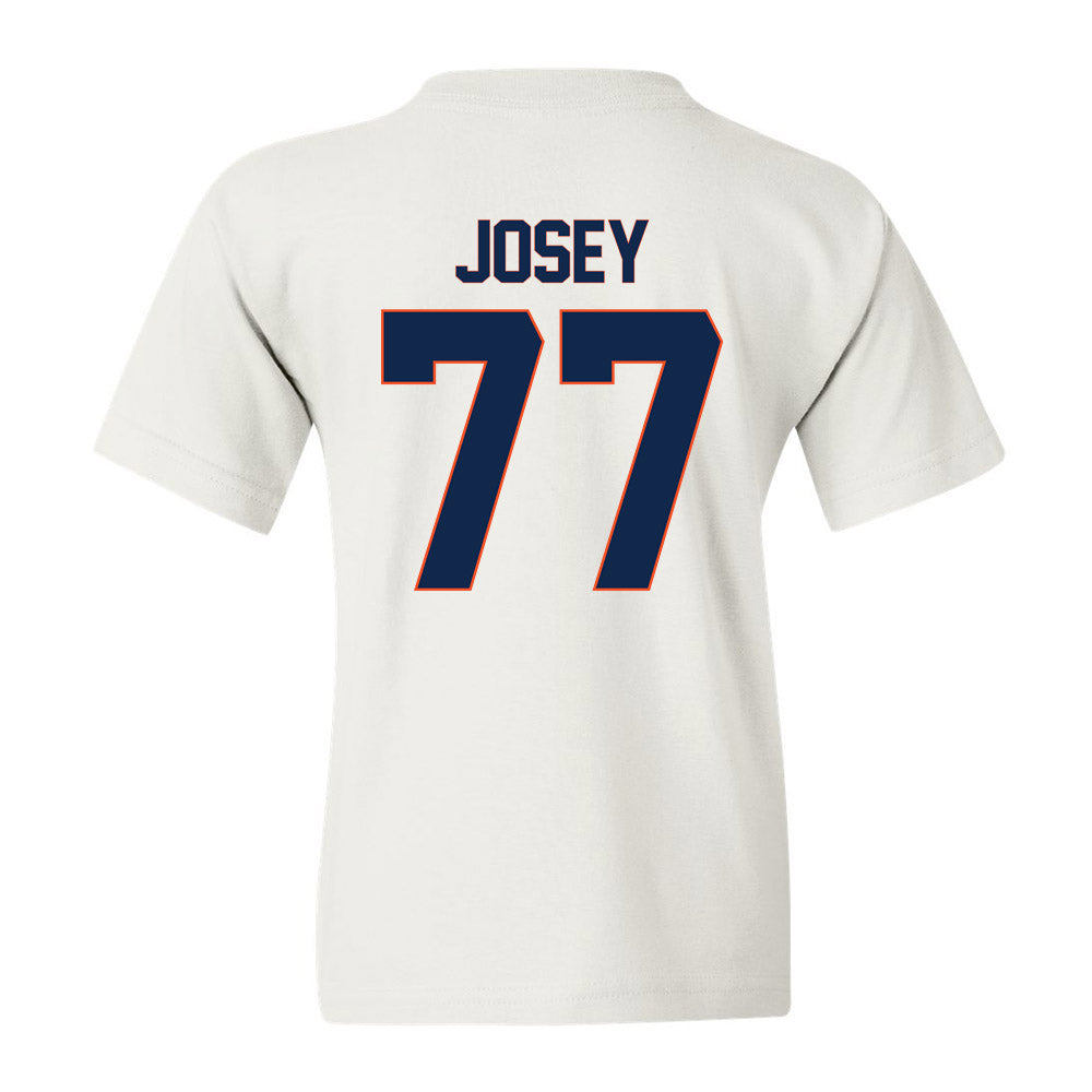 Virginia - NCAA Football : Noah Josey - Replica Shersey Youth T-Shirt