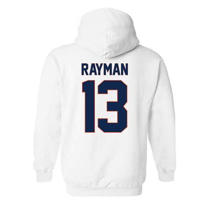 Virginia - NCAA Football : Jared Rayman - Replica Shersey Hooded Sweatshirt