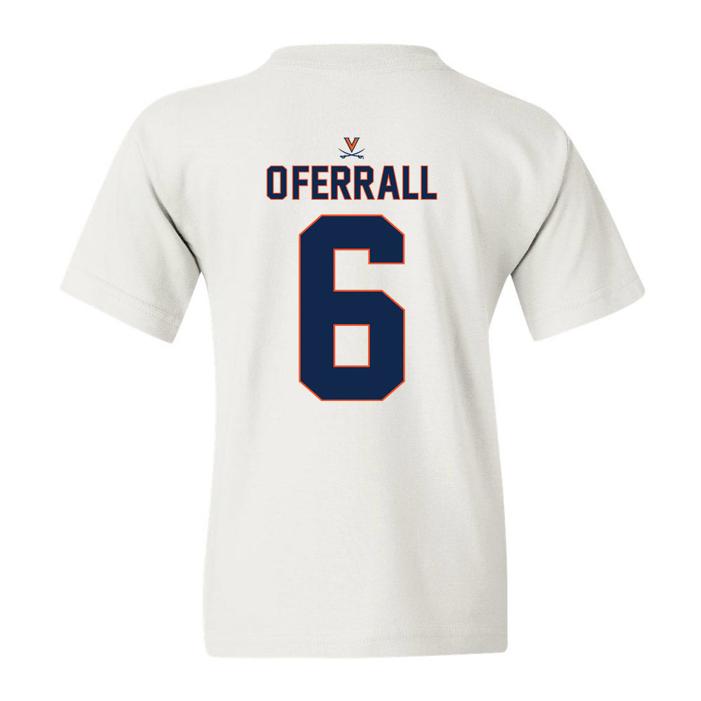 Virginia - NCAA Baseball : Griff O'Ferrall - Replica Shersey Youth T-Shirt