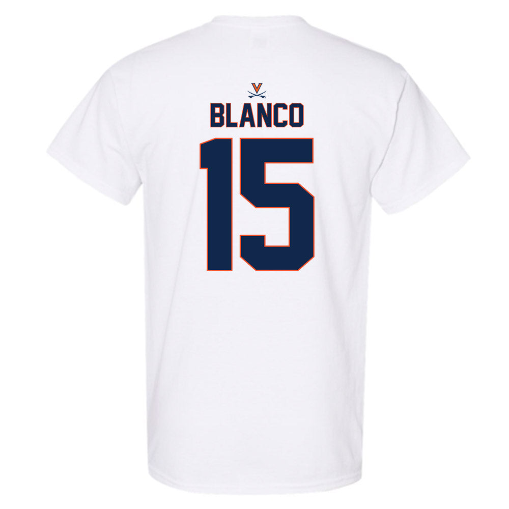 Virginia - NCAA Baseball : Evan Blanco - Replica Shersey T-Shirt