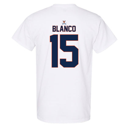 Virginia - NCAA Baseball : Evan Blanco - Replica Shersey T-Shirt